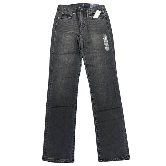 GAP Denim - NWT GAP Women's Classic Straight Jeans 28 Faded Black Stretch #50679